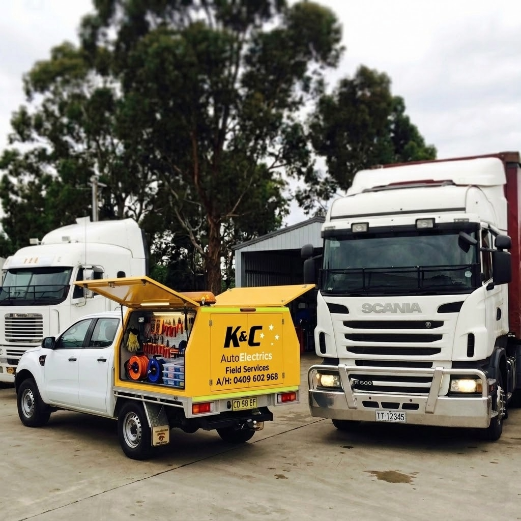 K&C mobile service unit — 24/7 heavy vehicle breakdown